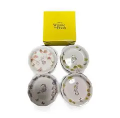 ディズニー くまのプーさん 小皿 4枚セット 箱無し