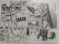 【新品未開封】ダイヤのA　原画展　クリアファイル
