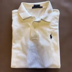 RALPH LAUREN ポロシャツ L ホワイト