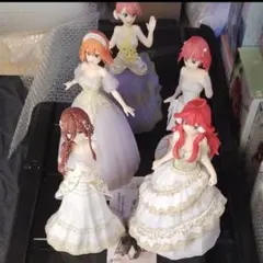 五等分の花嫁 フィギュア ウェディングドレス 5体セットのサムネイル
