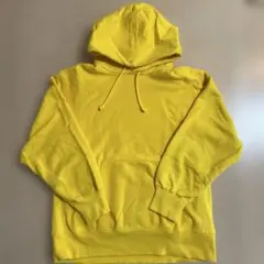 GU ヘビーウェイト イエローパーカー スウェット　hoodie