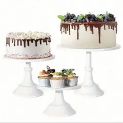 SHEIN ケーキスタンド（ホワイト・S 20×12cm）のサムネイル