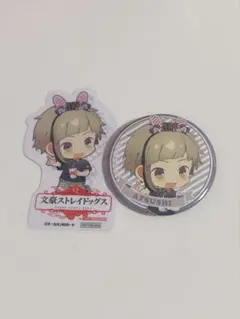 文豪ストレイドッグス 中島敦 缶バッジ ステッカー セット