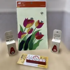 ほぼ日手帳 下敷き ゆらゆらチューリップ カズンサイズのサムネイル