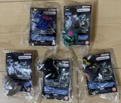 東宝怪獣シリーズ　ゴジラ　ミニソフビクロニクル　vol.1 全5種セット