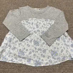 ブランシェス　ロンT 花柄　100