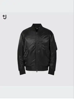 +j ハイブリッドダウンオーバーサイズma1ブルゾン ユニクロ