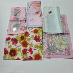 ハンカチ 5枚セット Hanae Mori kitson LIBERTYのサムネイル