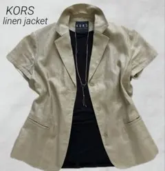 ぐりーん様専用KORS【MICHAEL KORS】linen100%テーラードのサムネイル