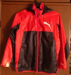 PUMA プーマ ウインドブレーカー ジャンパー 150cm 帽子着脱可能