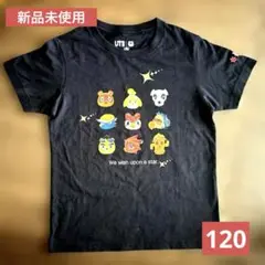 【新品未使用】ユニクロTシャツ120 あつまれどうぶつの森