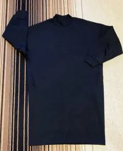UNIQLO ブラック ハイネック 長袖 Tシャツ S