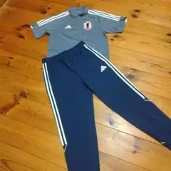 サッカー日本代表ポロシャツ&パンツ