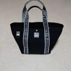 未使用に近い　アフタヌーンティー黒トートバッグのサムネイル