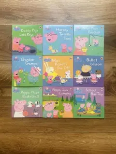 Peppa Pig ペッパピッグ英語絵本セット 9冊