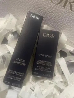 Dior HUILE ABRICOT & TOP COAT セット