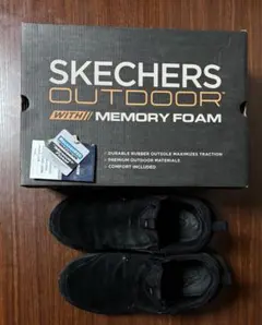 SKECHERS OUTDOOR 黒 メンズ スニーカー 27.5 USED品
