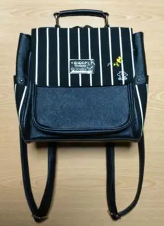 スヌーピーリュック (PEANUTS)　SNOOPY＆Woodstock