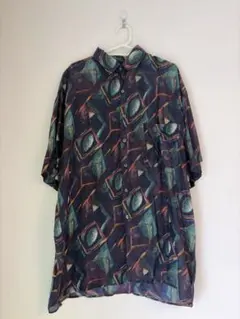 ROBERT STOCK Silk Shirt サイズXL ビンテージ
