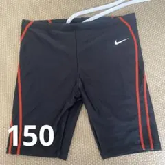 Nike スイムショーツ 黒/赤　サイズ150