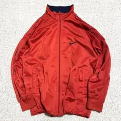 90s 銀タグ 刺繍ロゴ OLD NIKE トラックジャケット y2k 短丈