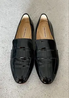 ファビオルスコーニ エナメルローファー 23.5