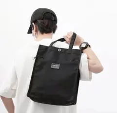 トートバッグ A4対応 シンプル 通勤通学 男女兼用　手提げ　かばん