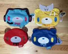 GLOOMY グルーミーぬいぐるみポーチ ボカロコラボ4点セット まとめ売り