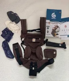 ergobaby OMNI 360 COOL AIRダークブラウン【おまけ付き】