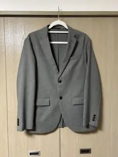 ユニクロ メンズ テーラードジャケット グレー M