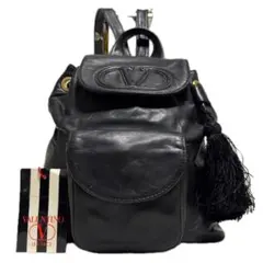 VALENTINO GARAVANI ミニリュック レザー ブラック F09のサムネイル