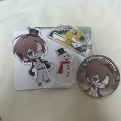 ヒプノシスマイク　ヒプマイ　スイパラ　アクスタ　缶バッジ　夢野幻太郎