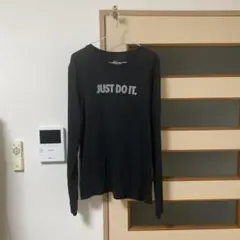 ナイキ NIKE 長袖Tシャツ 黒 JUST DO IT ロ