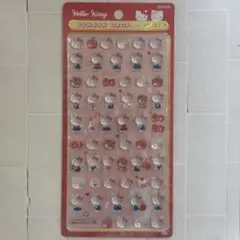 【正規品】ボンボンドロップシール　サンリオ　ミニ　キティ　赤