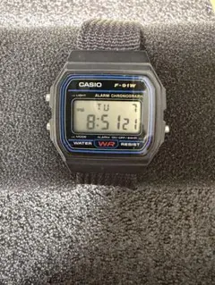 【稼働◯】CASIO F-91W デジタル ナイロンベルトのサムネイル