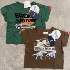新品★80cm EDWIN 半袖Tシャツ 車 ジュラシックパークのサムネイル