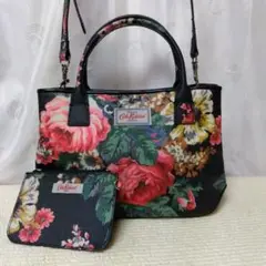 Cath Kidston フラワープリント トートバッグ