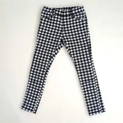ブランシェス　ギンガムチェック スリムフィットパンツ　130cm