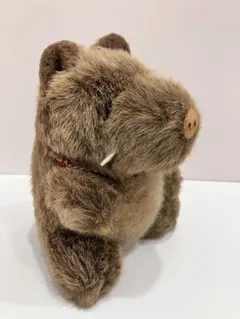 茶色いイノシシ　ぬいぐるみ 本体 平成レトロ　昭和レトロ