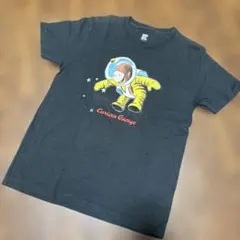 【graniph】Tシャツ　おさるのジョージ　宇宙飛行士