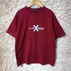 UNIQLO レッド Tシャツ Lサイズ　old ユニクロ