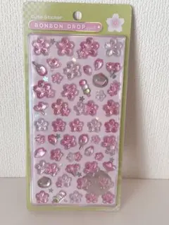ラスト1枚 正規品　 桜ボンボンドロップシール 和柄