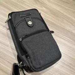 TAKEO KIKUCHI ブラック ボディバッグ