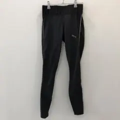 J1265 PUMA ブラック スリムフィット レギンス メンズ M