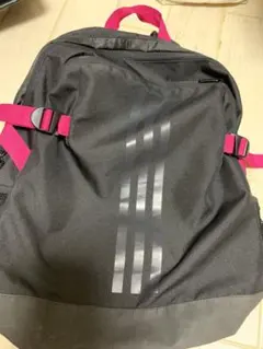 adidas アディダス　リュック ブラック ピンクのサムネイル