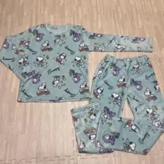 数回着用◎スヌーピー　ボアパジャマ　フリースパジャマ　セットアップ　150サイズ