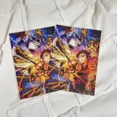 鬼滅の刃 映画 特典 第3弾 2枚セット 胡蝶しのぶ 童磨