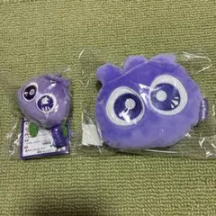 ブルブルくんがまぐちポーチ、マスコットセット