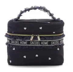 SNIDEL HOME ロゴテープハートバニティポーチ