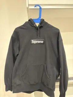 Supreme Box Logo Hooded Sweatshirt black